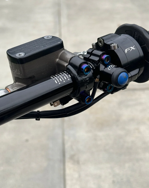 Ultra Bee Brake Mount Titanium (2 Bolts)